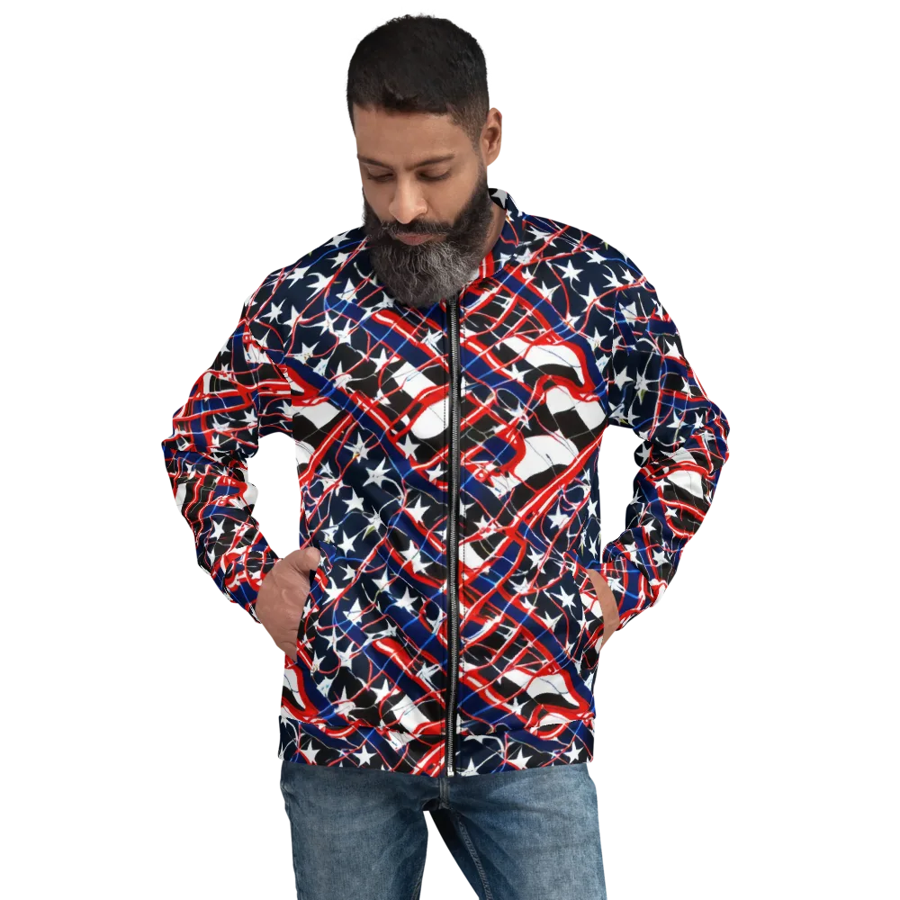 Starboard Velocity on Bomber Jacket — Front