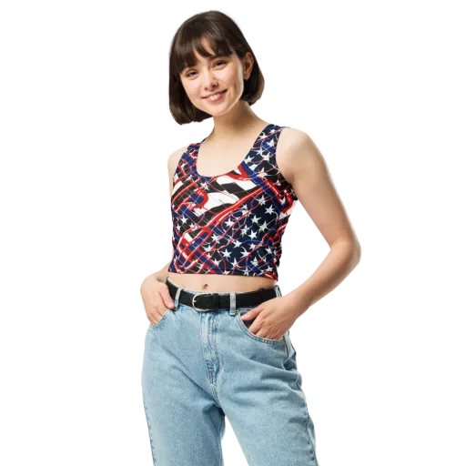 Starboard Velocity on a Crop Top