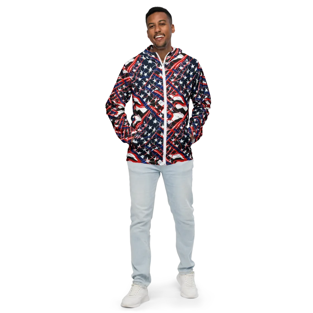 Starboard Velocity on Men's Windbreaker — Front
