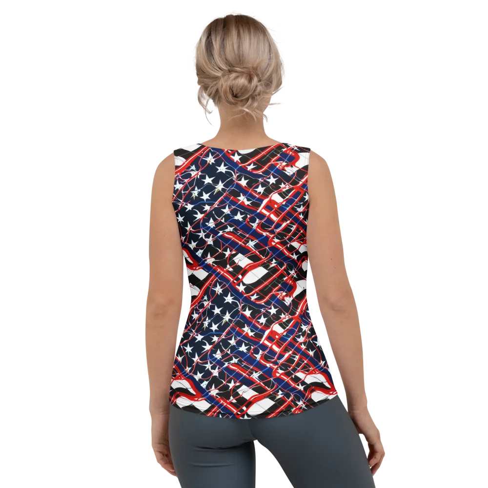 Starboard Velocity on Women's Tank Top — Back