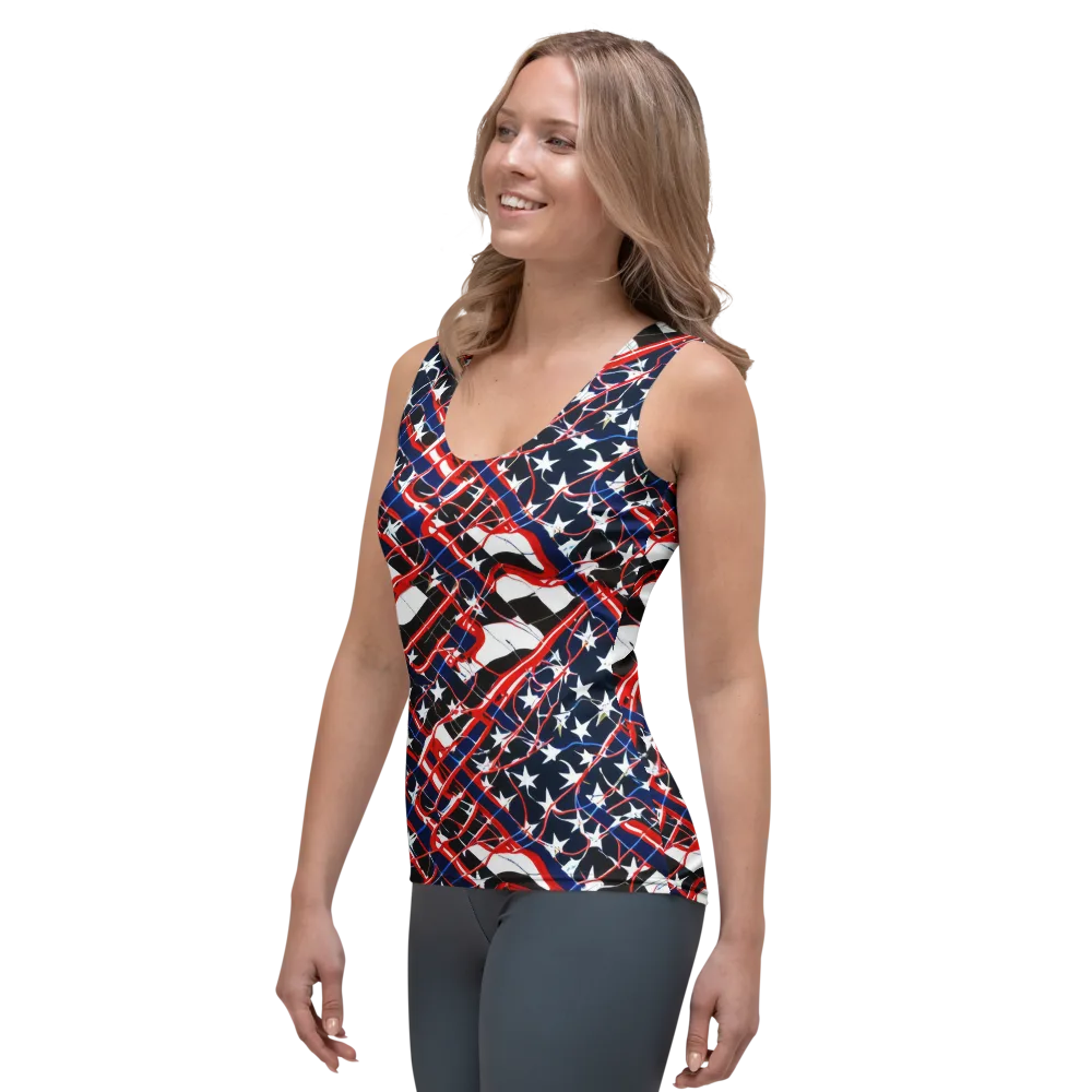 Starboard Velocity on Women's Tank Top — Left Front