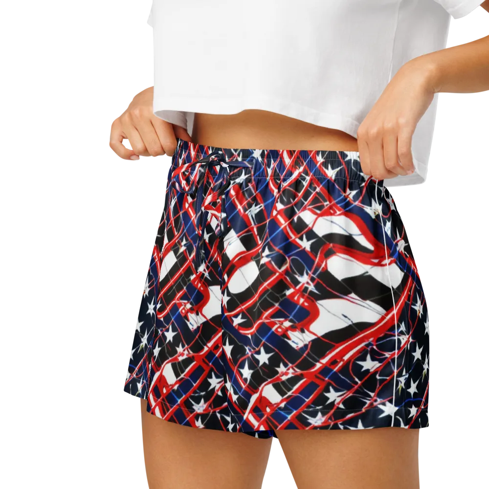 Starboard Velocity on Women's Pajama Shorts — Left