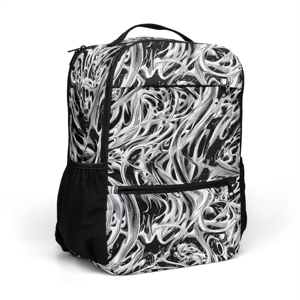 Silver Shadows on Utility Backpack — Right Front