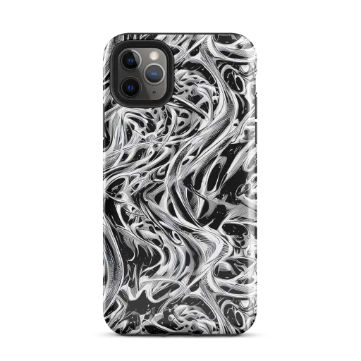 Silver Shadows on a Tough Case for iPhone®