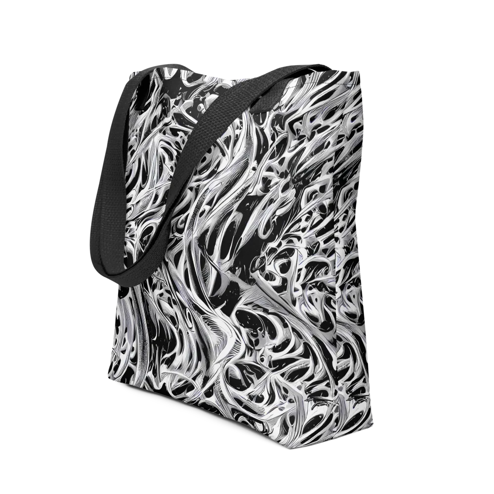 Silver Shadows on Tote Bag — Front