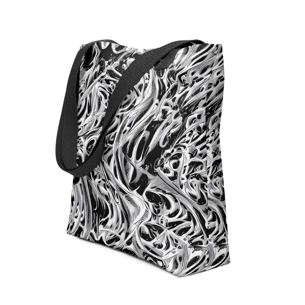 Silver Shadows on Tote Bag — Front