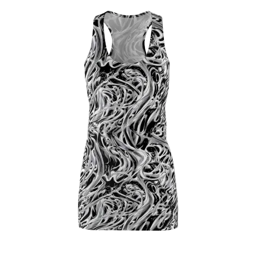 Silver Shadows on a Racerback Dress