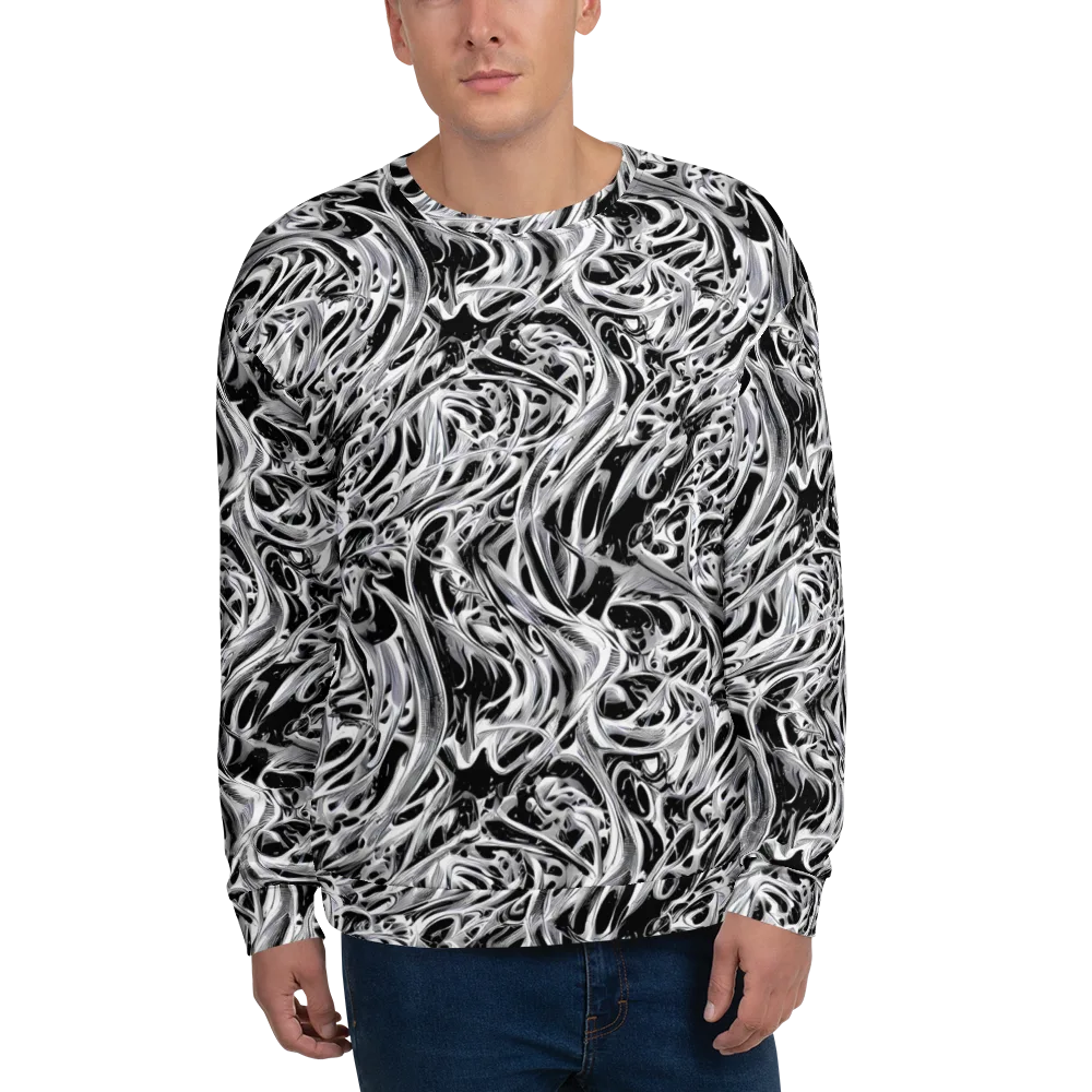 Silver Shadows on Sweatshirt — Front