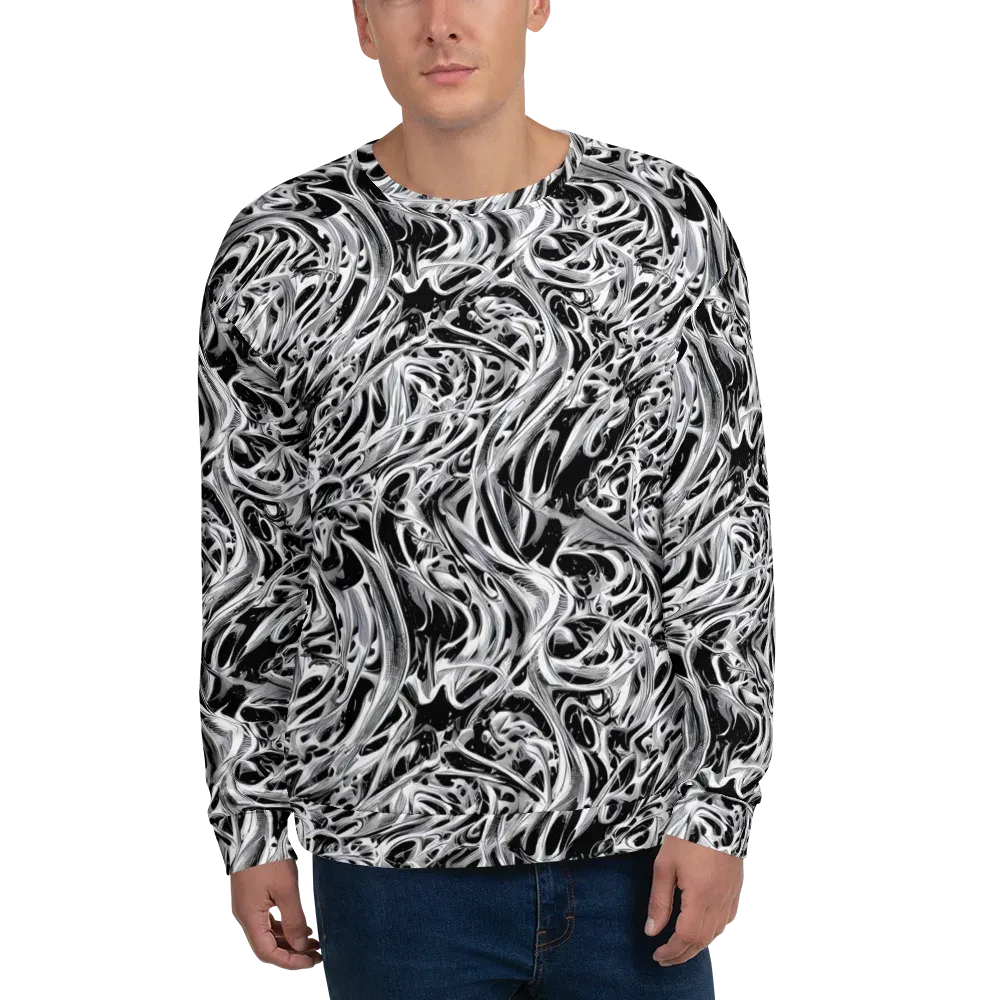 Silver Shadows on Sweatshirt — Front