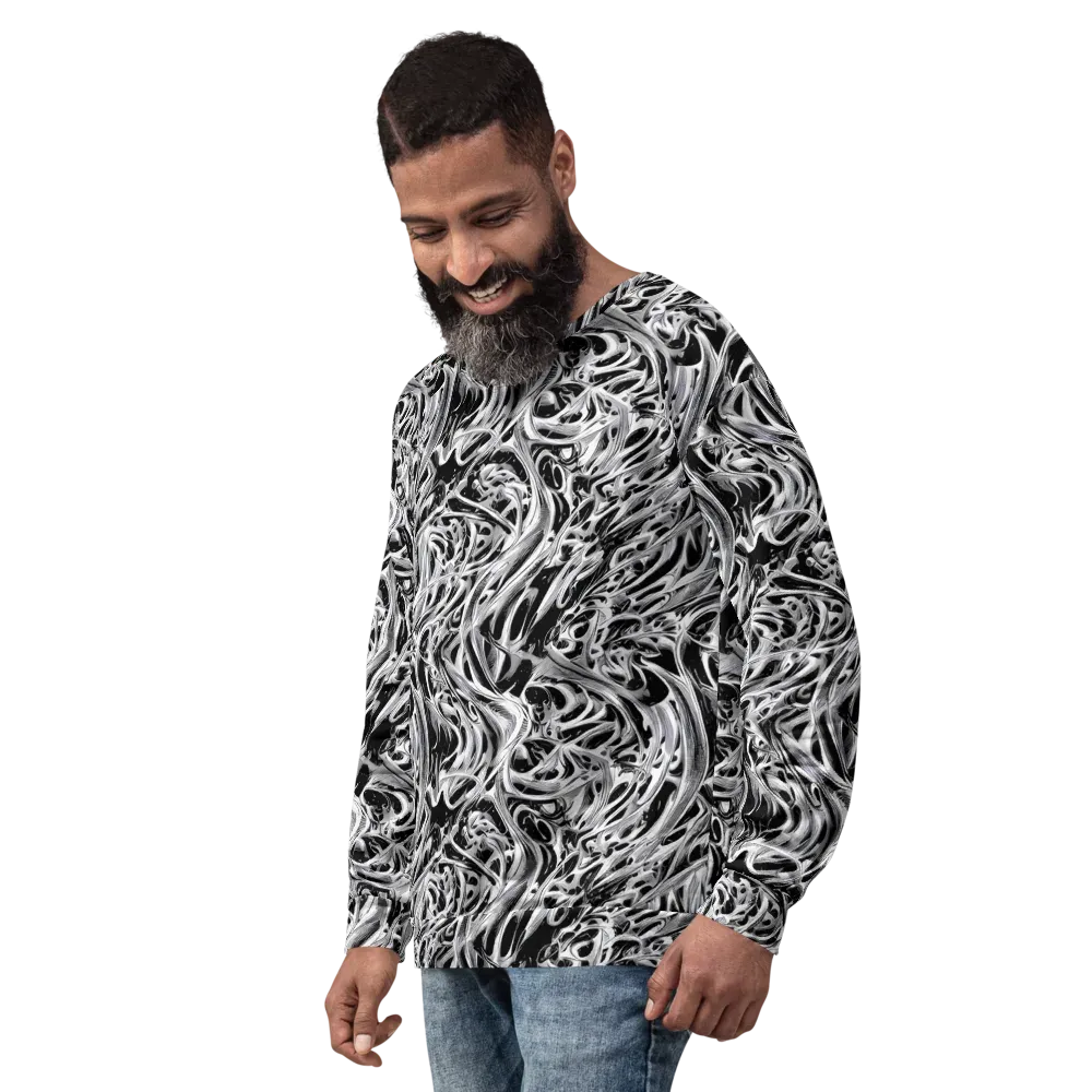 Silver Shadows on Sweatshirt — Left Front