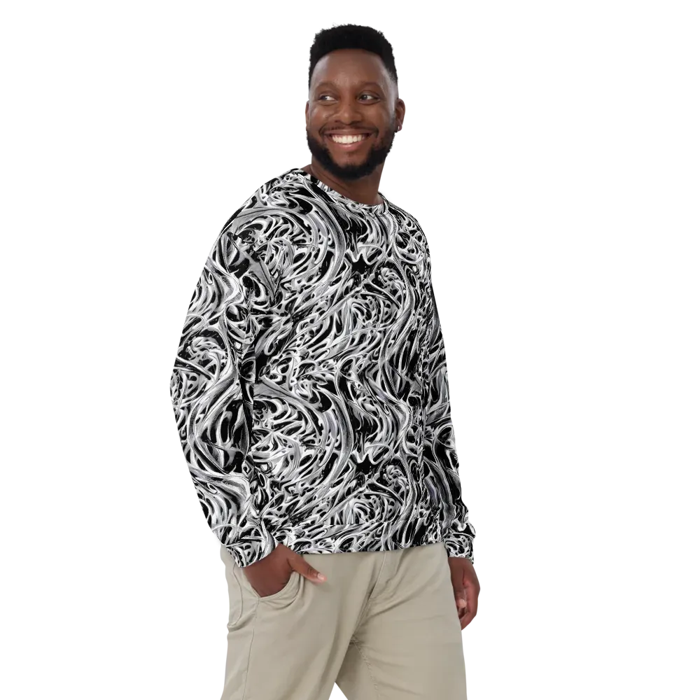 Silver Shadows on Sweatshirt — Front