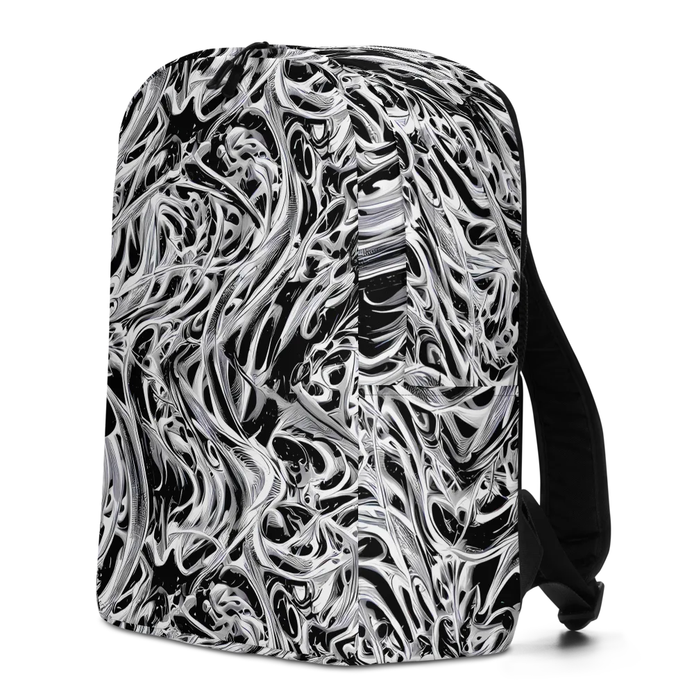 Silver Shadows on Minimalist Backpack — Left