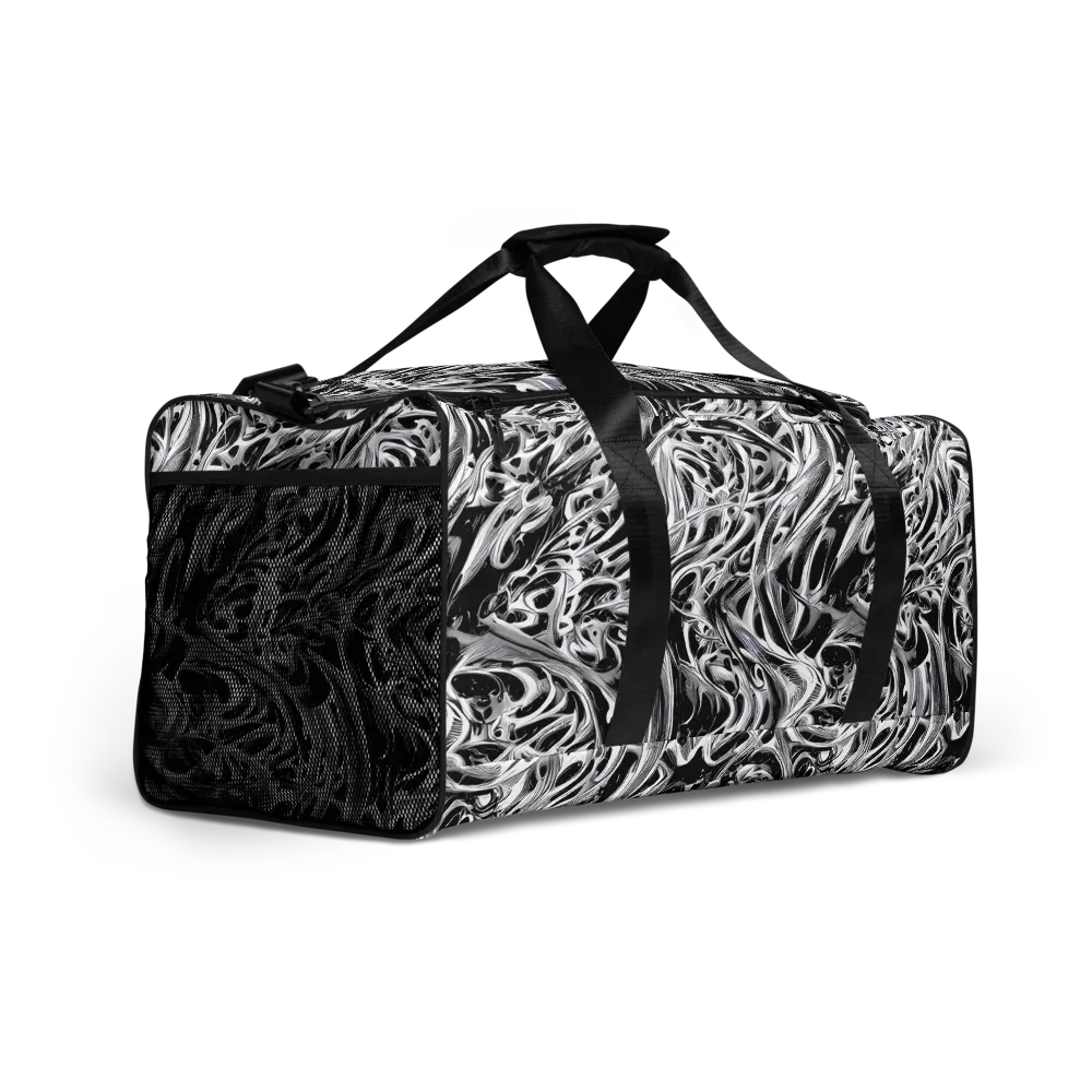 Silver Shadows on Duffle Bag — Right Front