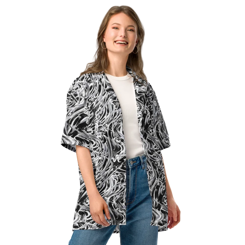 Silver Shadows on Button Shirt — Front
