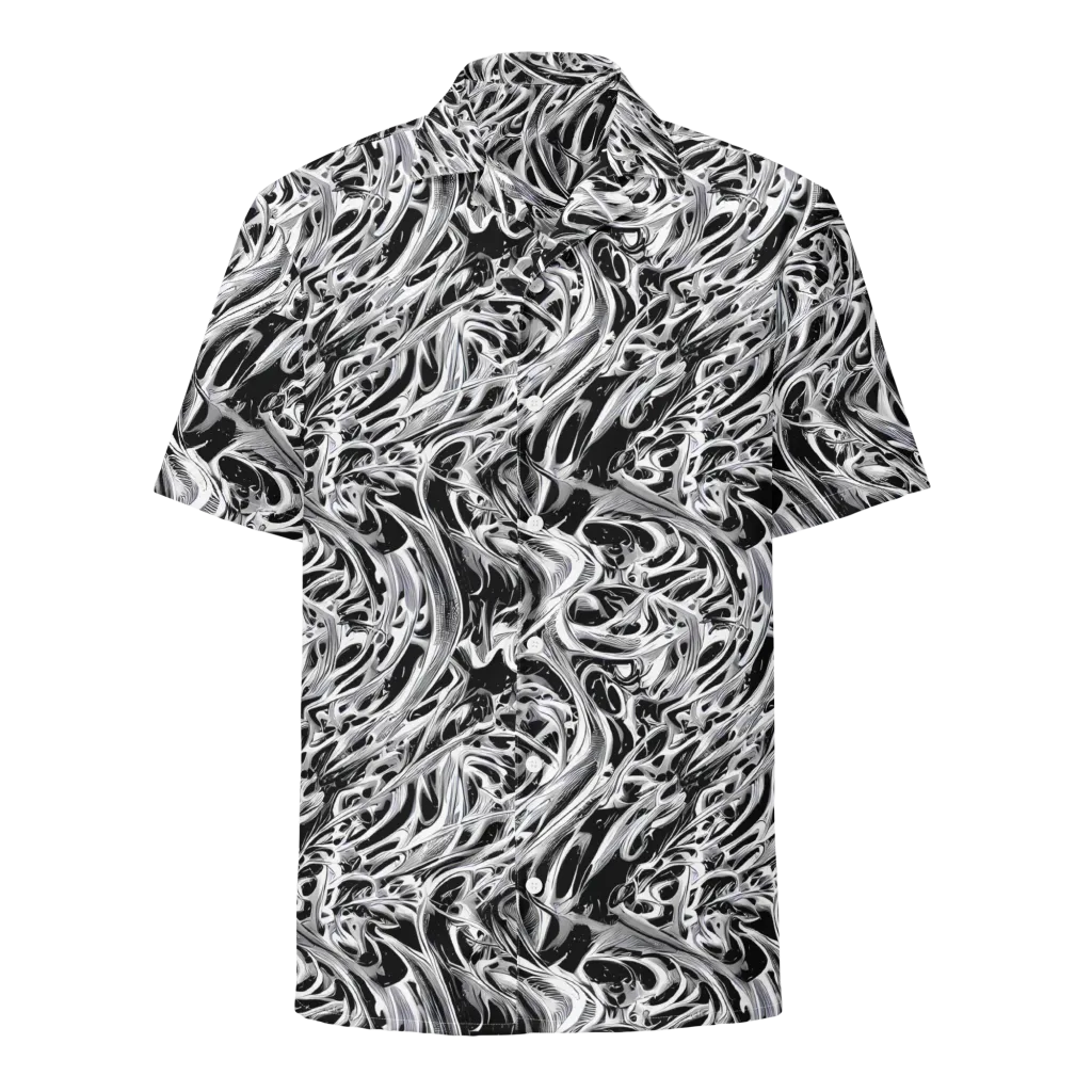 Silver Shadows on Button Shirt — Front