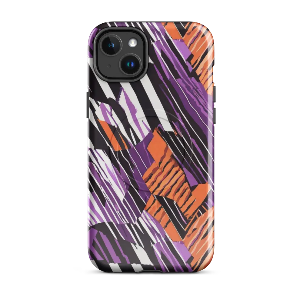 Electric Tigerstripe on MagSafe Tough Case for iPhone® — Front