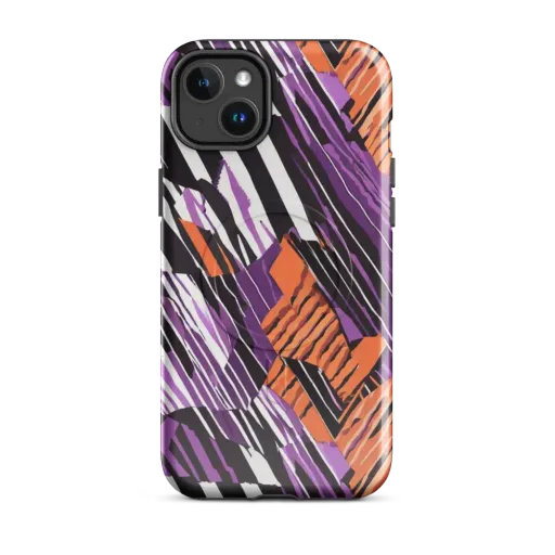 Electric Tigerstripe on a MagSafe Tough Case for iPhone®