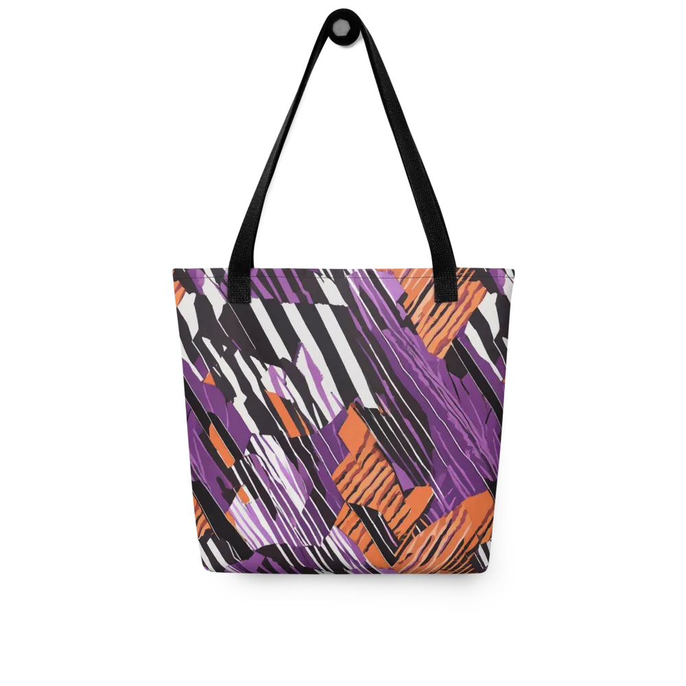 Electric Tigerstripe on Tote Bag — Front
