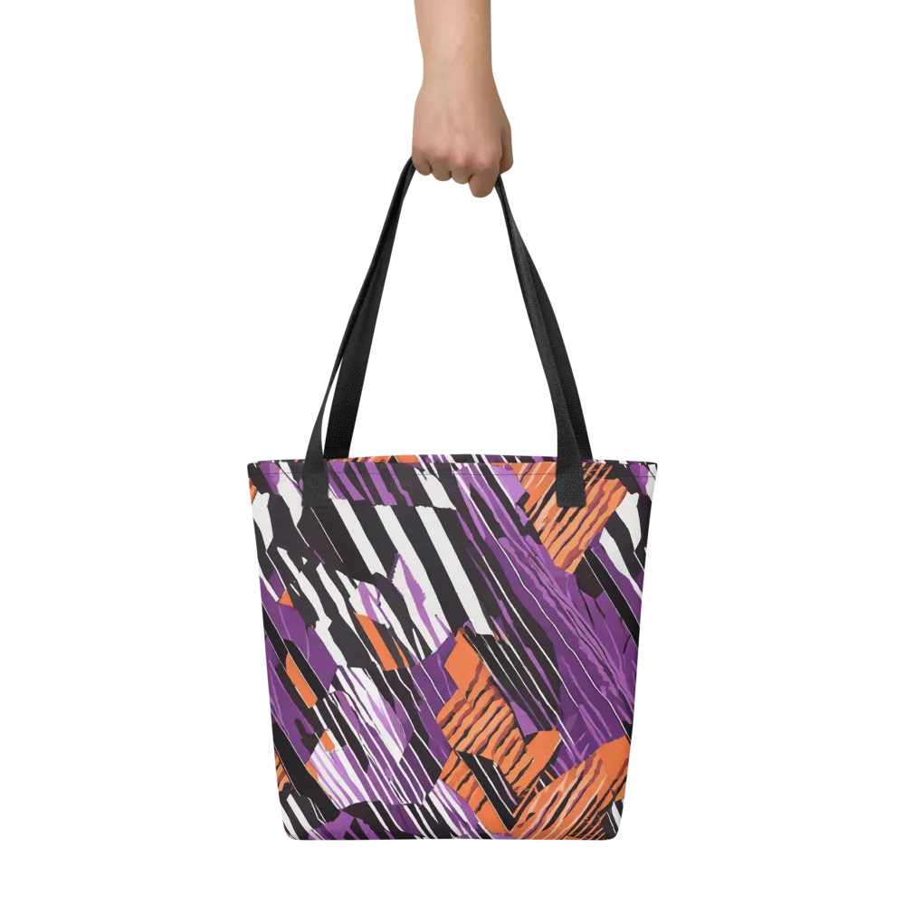 Electric Tigerstripe on Tote Bag — Front