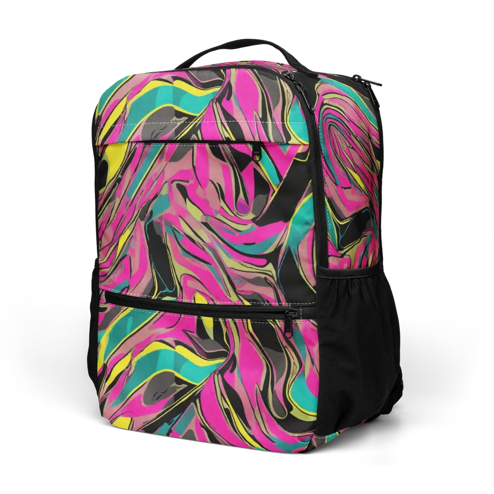 Turbo Petal on Utility Backpack — Left Front