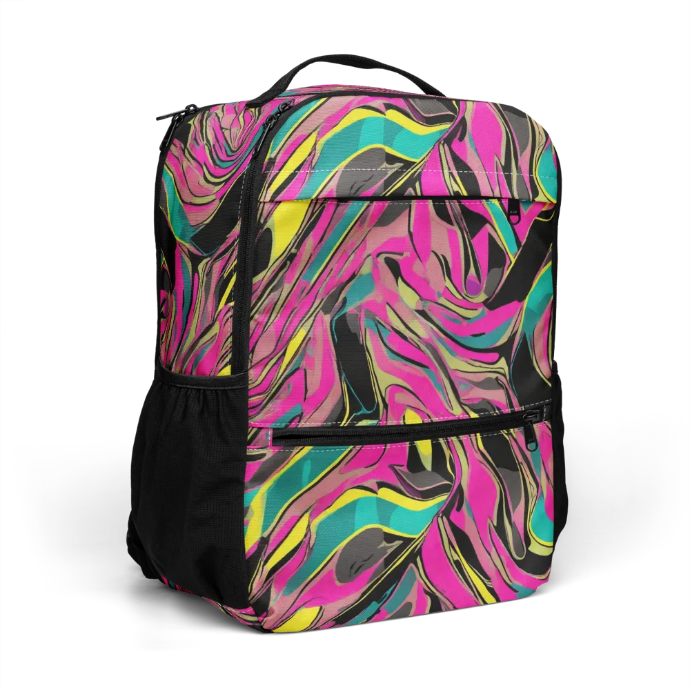 Turbo Petal on Utility Backpack — Right Front