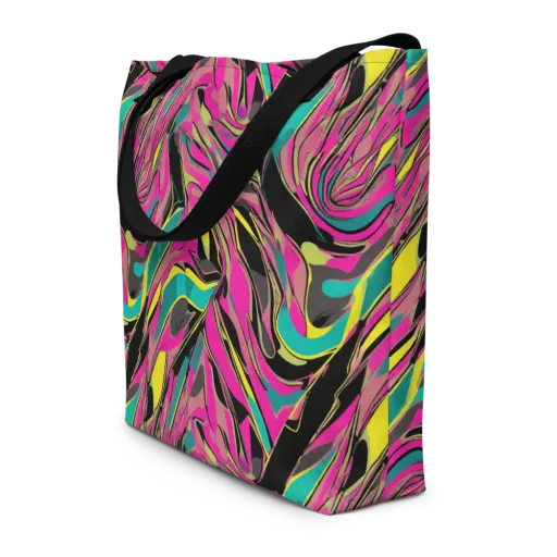 Turbo Petal on a Large Tote Bag W/ Pocket