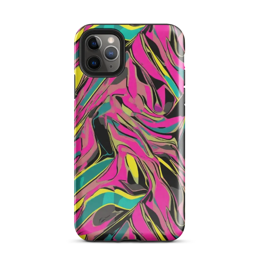 Turbo Petal on Tough Case for iPhone® — Front