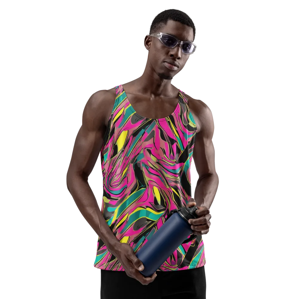 Turbo Petal on Men's Tank Top — Front