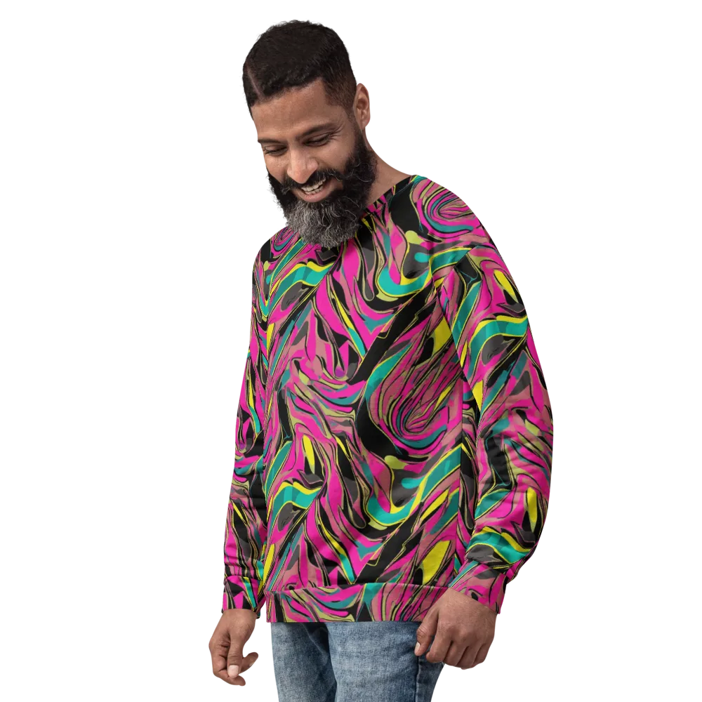 Turbo Petal on Sweatshirt — Left Front