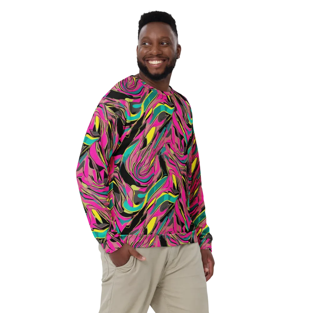 Turbo Petal on Sweatshirt — Front