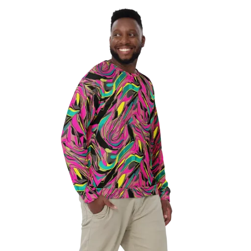 Turbo Petal on a Sweatshirt