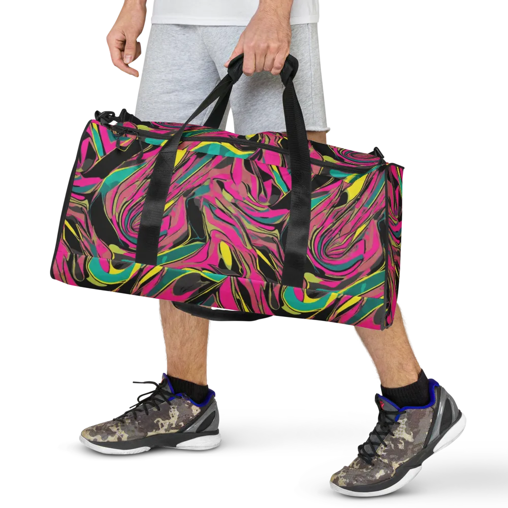 Turbo Petal on Duffle Bag — Front