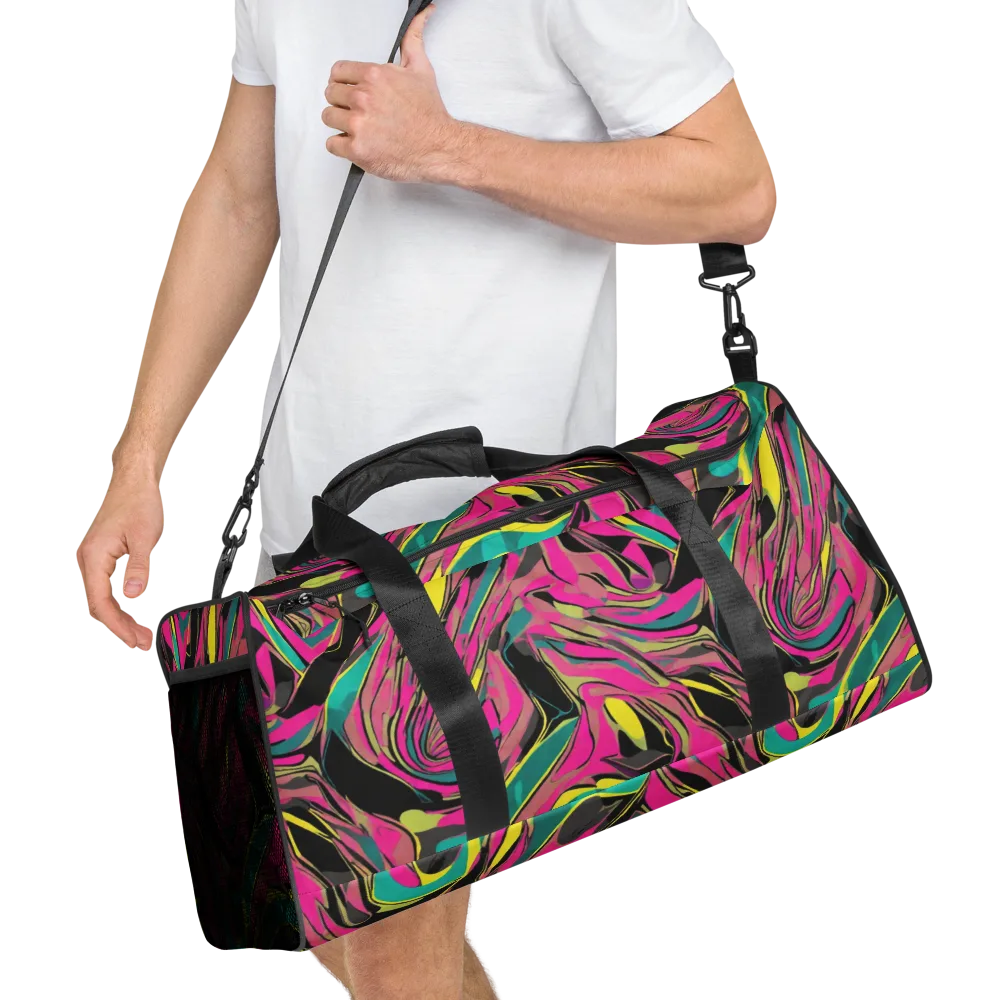 Turbo Petal on Duffle Bag — Right Front