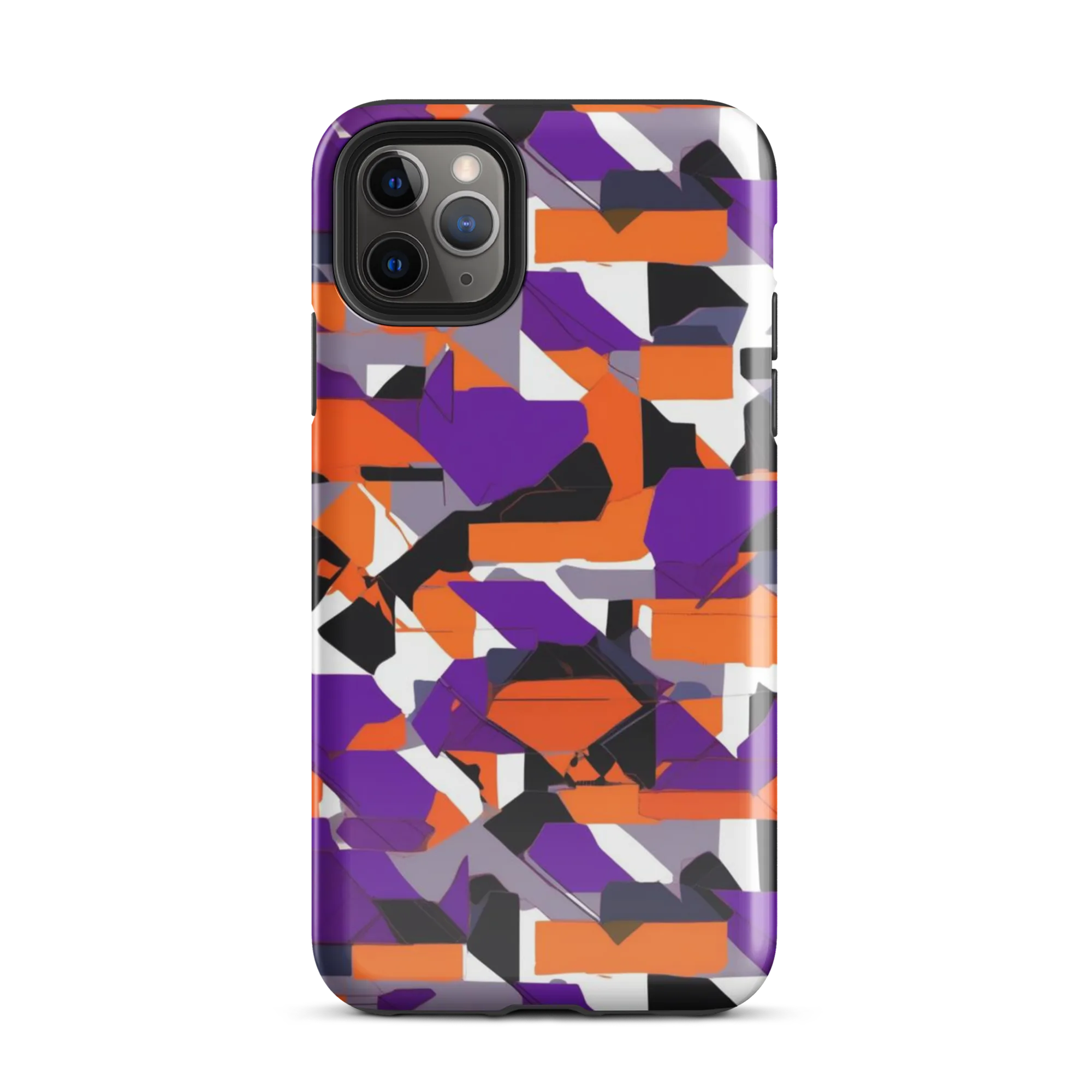 Ultraviolet Shuffle on Tough Case for iPhone® — Front