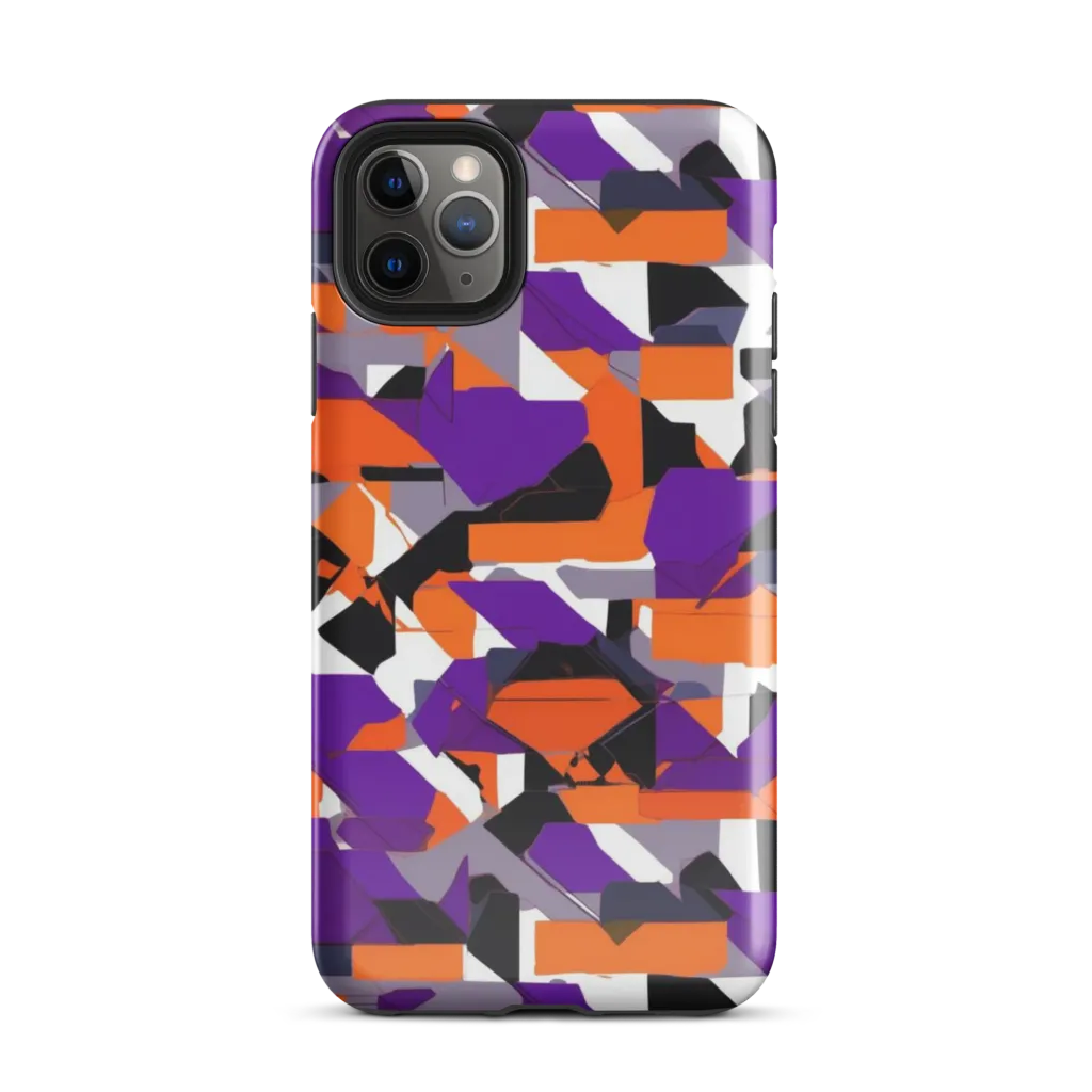 Ultraviolet Shuffle on Tough Case for iPhone® — Front