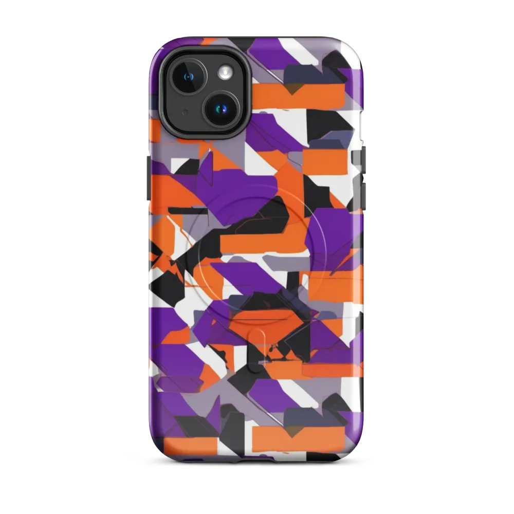 Ultraviolet Shuffle on MagSafe Tough Case for iPhone® — Front