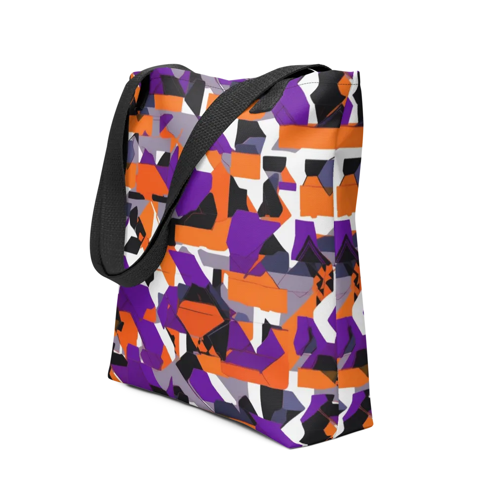 Ultraviolet Shuffle on Tote Bag — Front