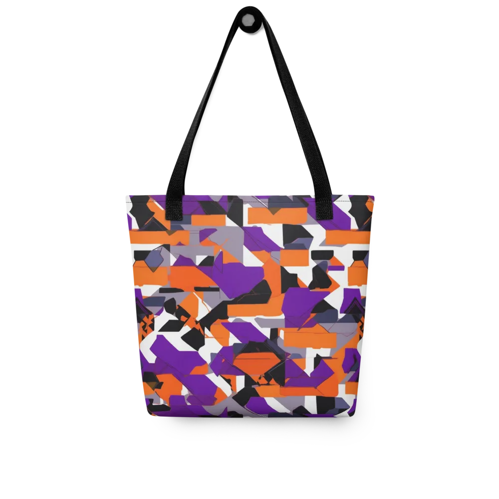 Ultraviolet Shuffle on Tote Bag — Front