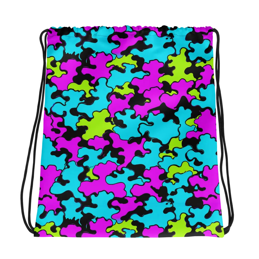 Cyber Goo on Drawstring Bag — Photo