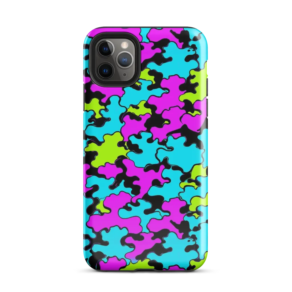 Cyber Goo on Tough Case for iPhone® — Front