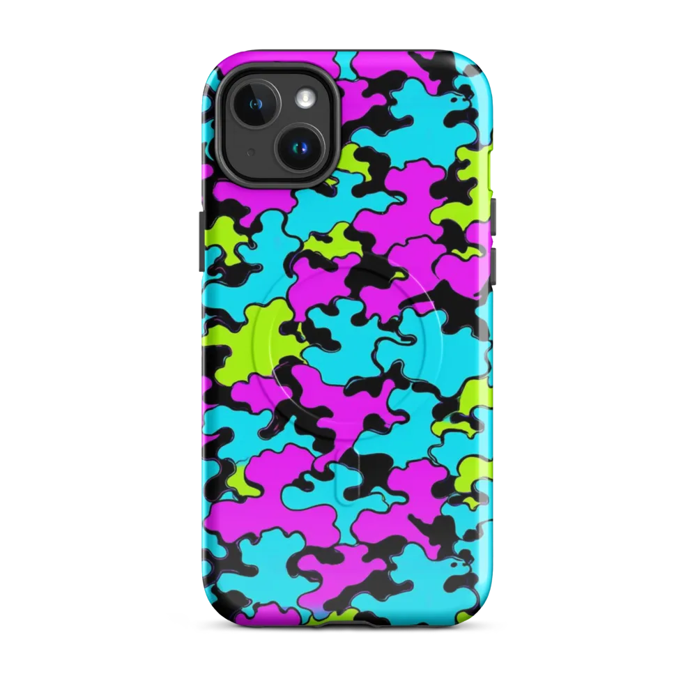 Cyber Goo on MagSafe Tough Case for iPhone® — Front