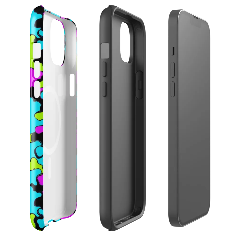 Cyber Goo on MagSafe Tough Case for iPhone® — Front