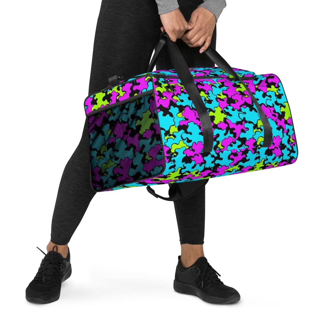 Cyber Goo on Duffle Bag — Right Front