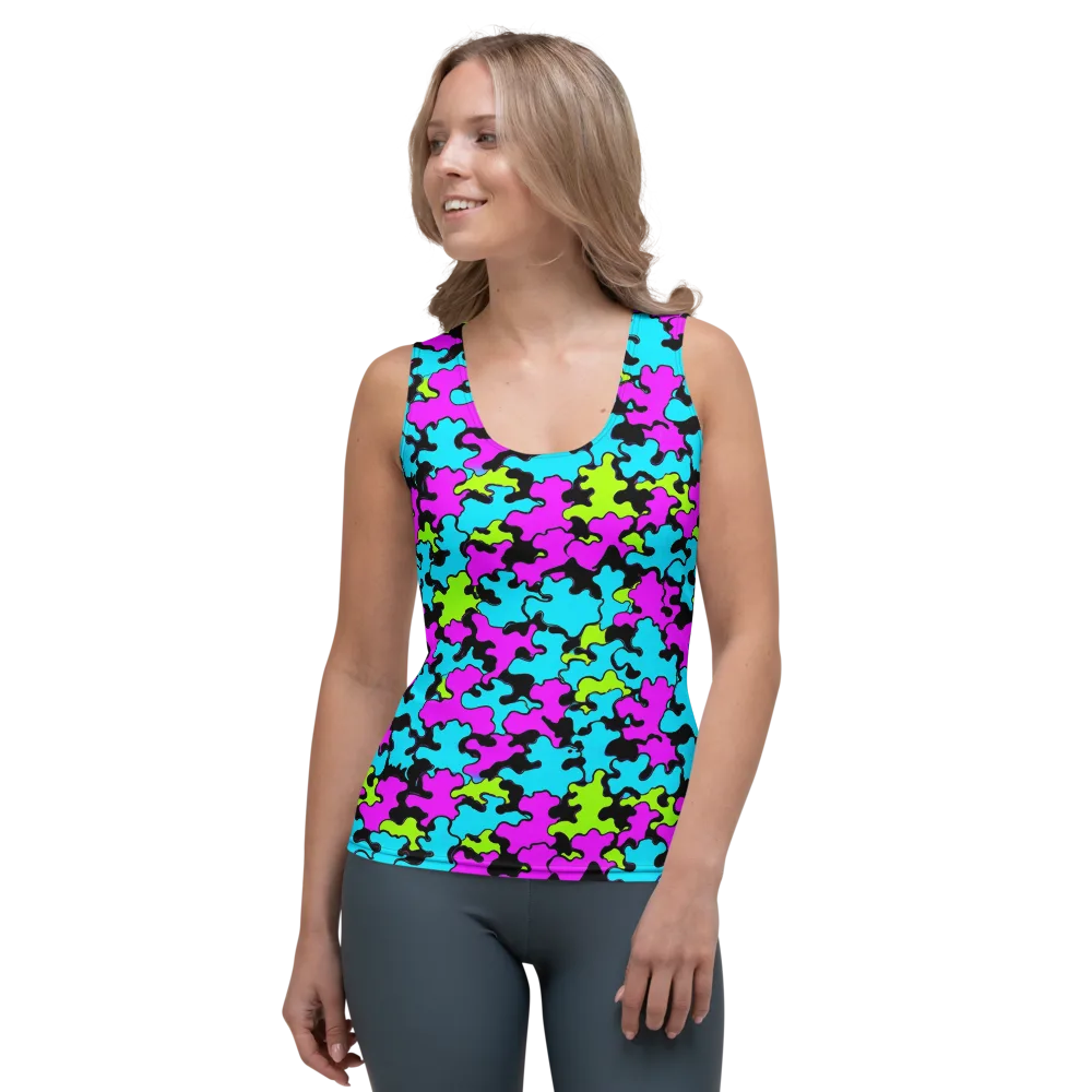 Cyber Goo on Women's Tank Top — Front