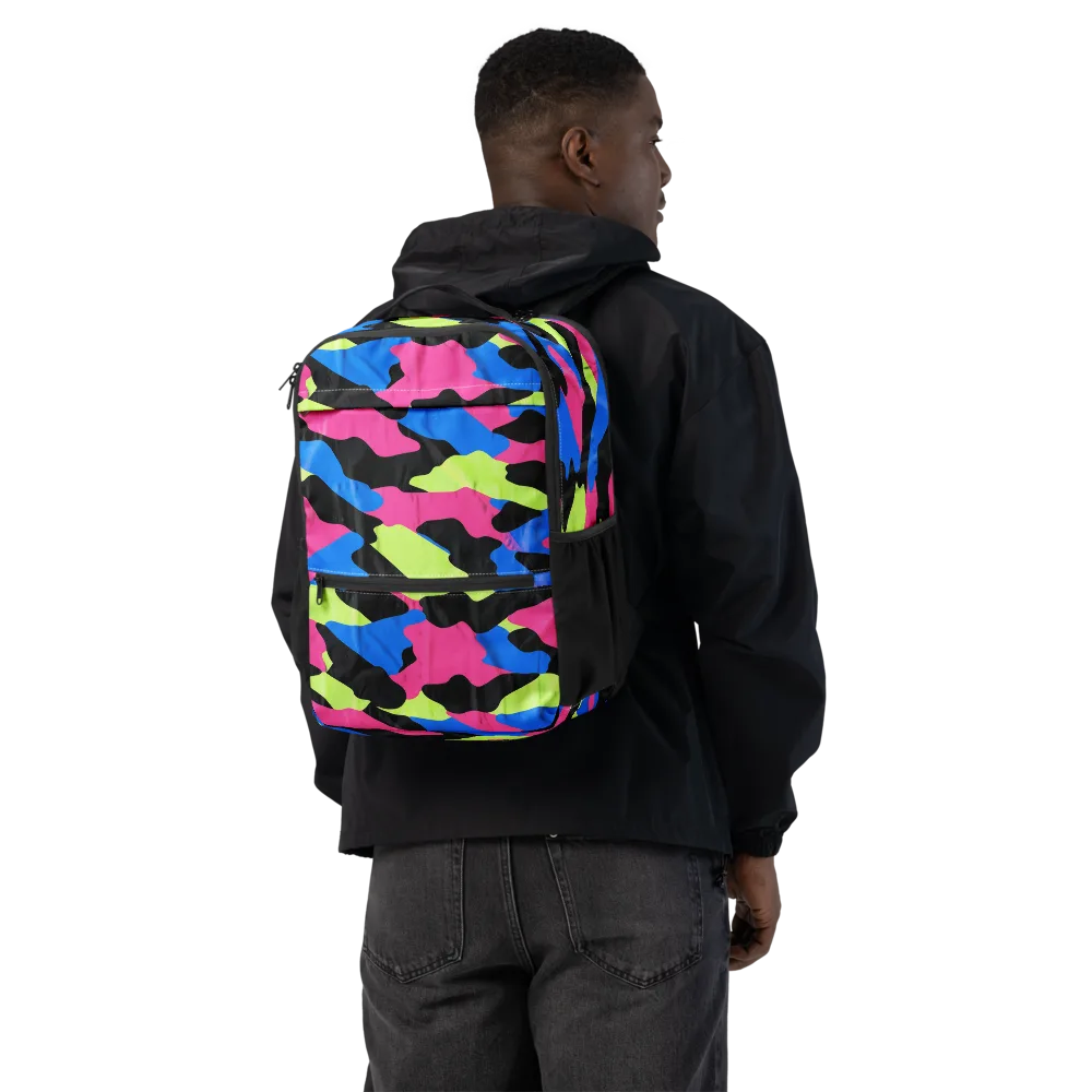 Radical Topography on Utility Backpack — Back