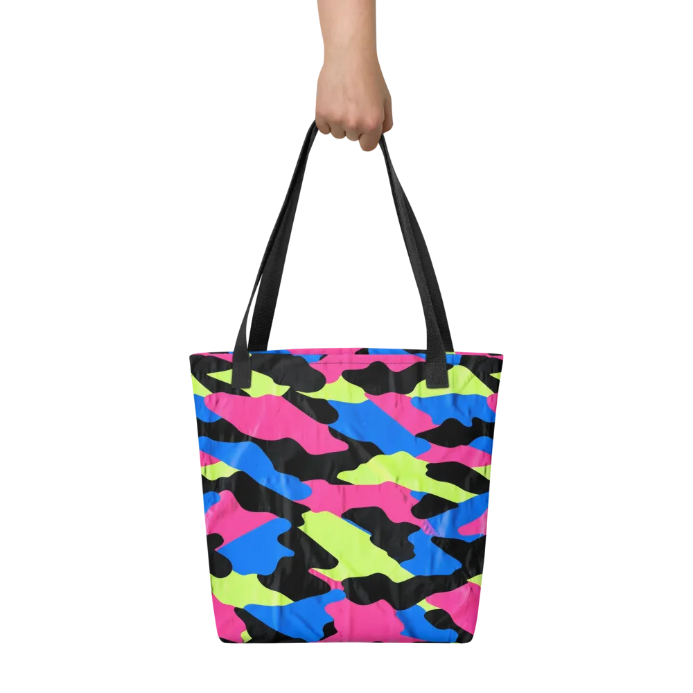 Radical Topography on Tote Bag — Front
