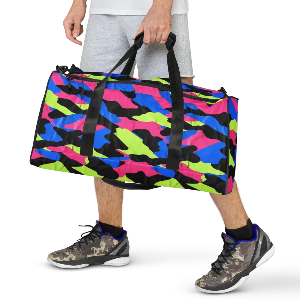 Radical Topography on Duffle Bag — Front