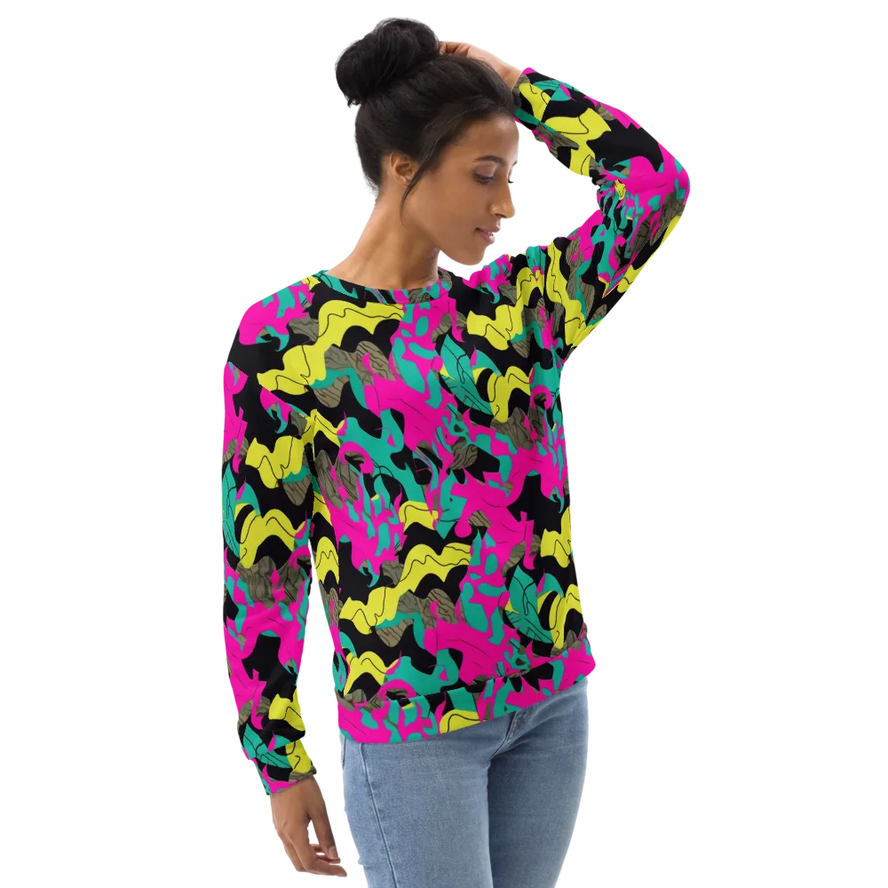 Safari Voltage on Sweatshirt — Right Front