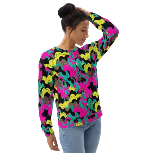 Safari Voltage on a Sweatshirt