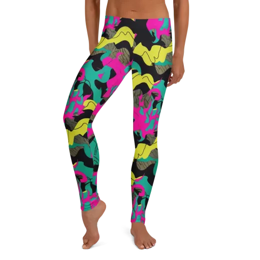 Safari Voltage on a Leggings